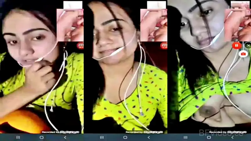 Beautiful Girl Boobs Show On Video Call Viral Show