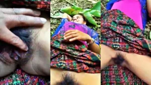 Bf Making Video Of Super Bushy Pussy Of GF