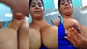 Big Boobs Desi Wife Milking On Cam