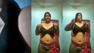 Big Indian Boobs Show Striptease Show Video