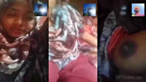 Boobs Showing Village Girl On A Video Call