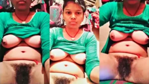 Bushy Pussy Village Girl Showing Her Body Parts