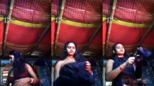 Desi Bhabhi Dress Change With Huge Boobs Show