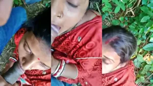 Desi Bhabhi Giving Blowjob Outdoors MMS