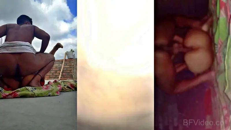 Desi Bhabhi Sex In Terrace After Deep Blowjob