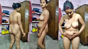 Desi Nude Aunty Frontal Nudity Viral MMS