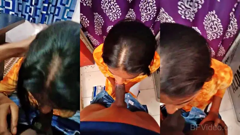 Desi Salesgirl Sucking Dick Inside The Toilet