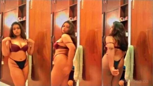 Dhaka Big Boobs Girl Topless Selfie Viral MMS