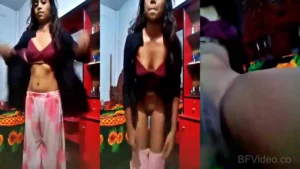 Dhaka College Girl Striptease Selfie MMS