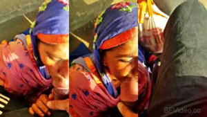 Muslim Aunty Eating Cum Of A Stranger Guy Roadside