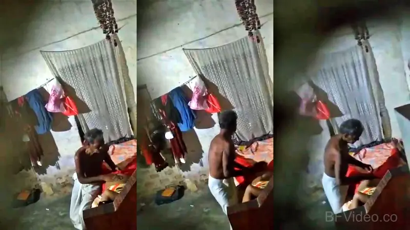 Old Man Having Sex With Maid Caught On Cam