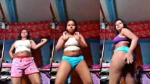 Sexy Desi Girl Striptease Dance Show