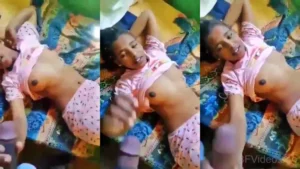 Sister Boob Press While Bro Got A Handjob