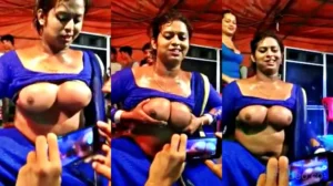 Transgender Daring Big Boob Show
