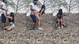 Amateur Teen Couple Having Sex In The Rhe Forest