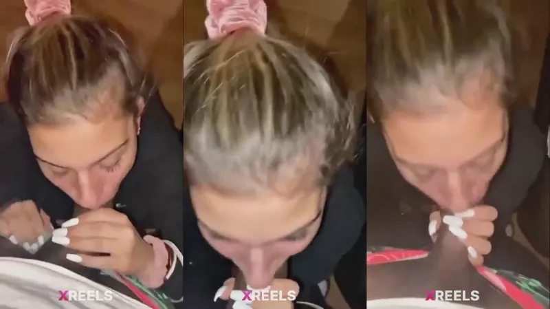 Cheating Girl Giving Blowjob To Her Secretary