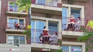 Hot Couple Having Sex In The Balcony For Public To See