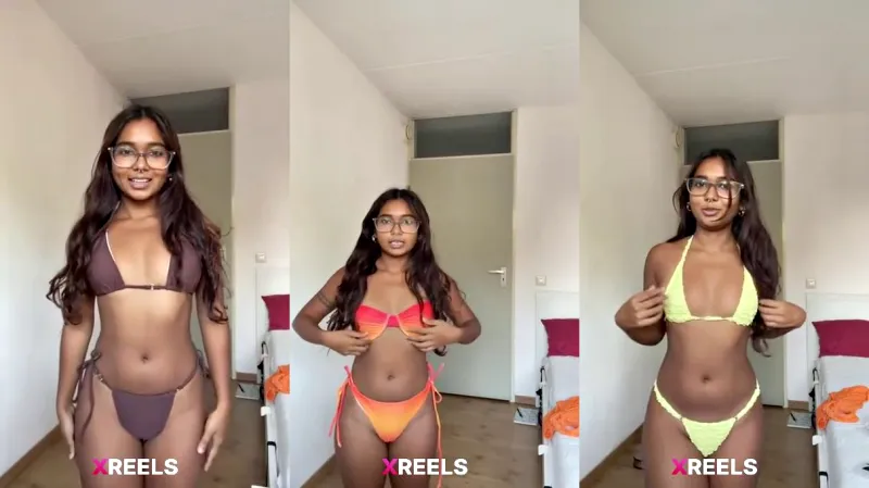 NRI Desi Instagram Influencer Session With Her Foreign BF2
