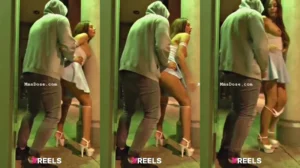 Sexy Babe Stand Fucking In Public Place