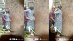 Young Couple Outdoor Enjoying Secretly Recorded