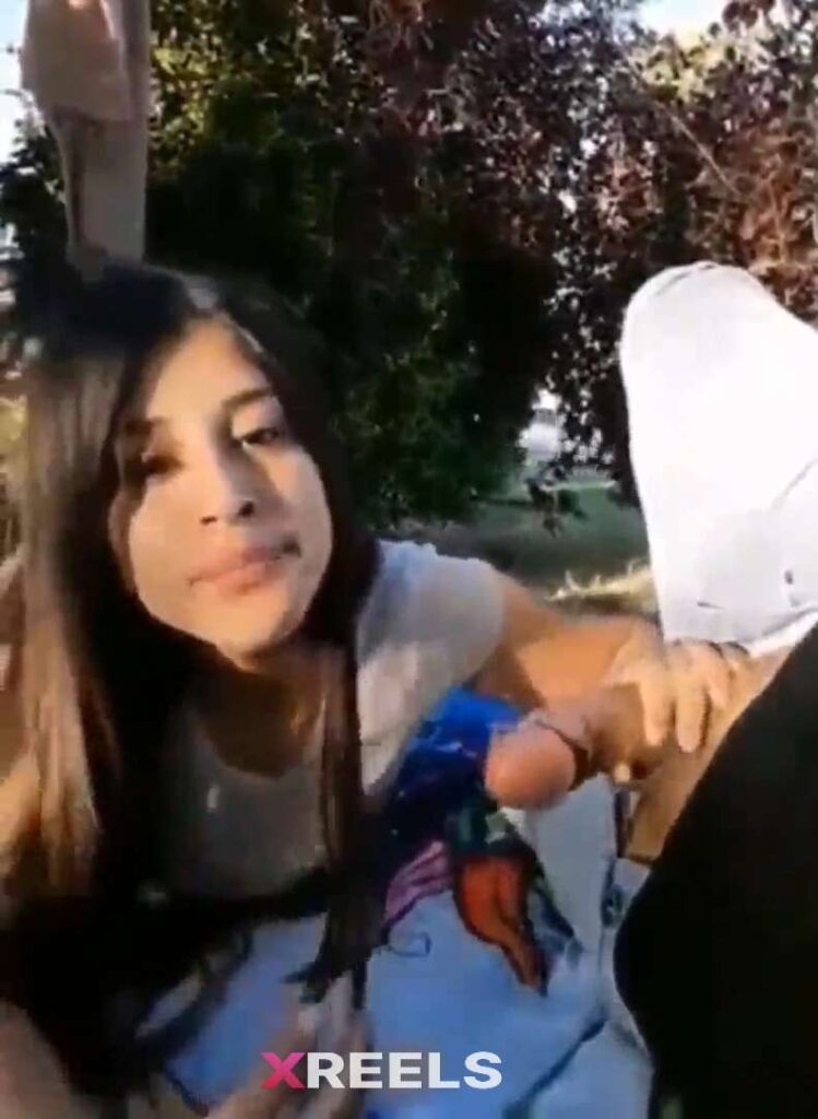 Thumbnail No 8 from College Babe Sucking And Biting On Boyfriends Penis At The Park.
