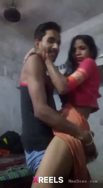 Newly Married Slim Wife Stand Fucking