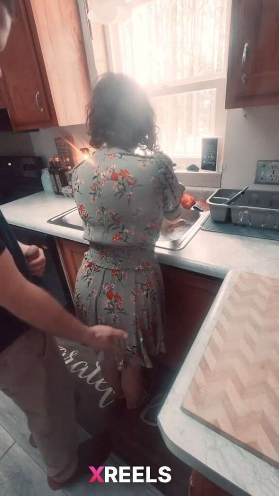 Thumbnail No 3 from Sexy Wife Quick Fucking In Kitchen.