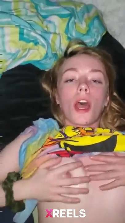 White College Girl Pounded By Teen Boy
