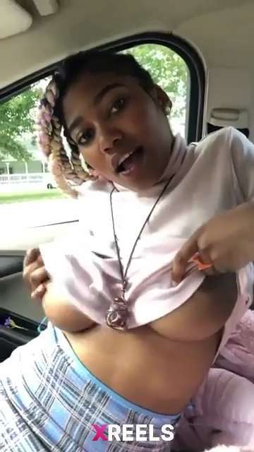 Young College Girl Sucking Dick In The College Van