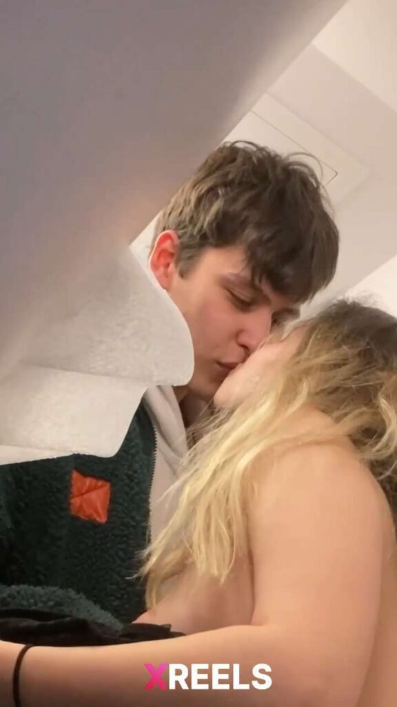 Thumbnail No 4 from Young Cousin Sucking Dick In The Airplane Bathroom.