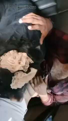 GF Giving Blowjob in the Car - Thumbnail 1