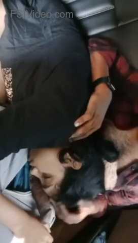 GF Giving Blowjob in the Car