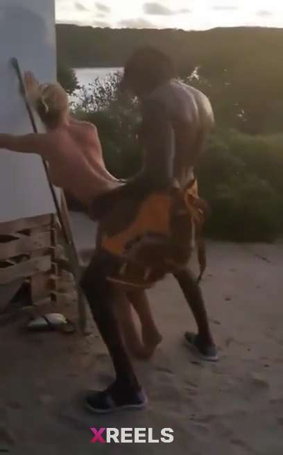 African Man Fucked White Girl