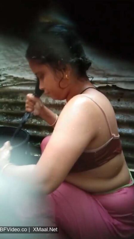 Thumbnail No 1 from Beautiful Village Wife Topless Bath Recorded Secretly Video.