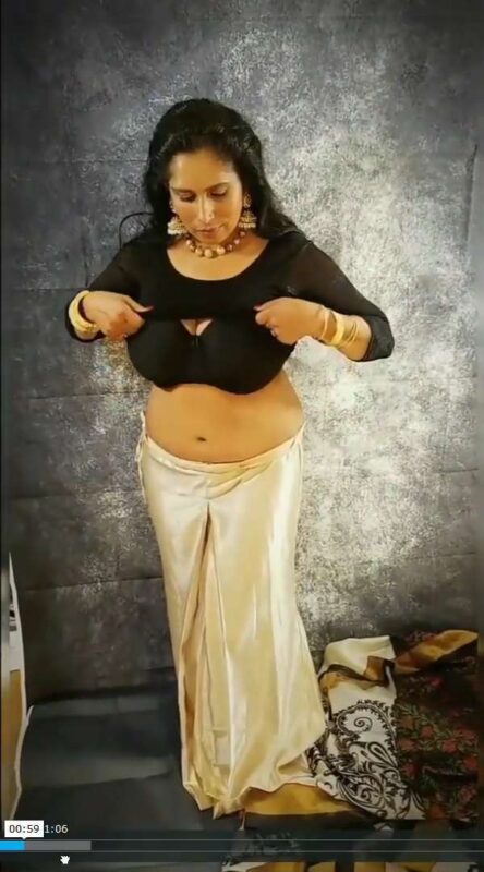 Thumbnail No 2 from Busty Bhabhi Striptease Show Seduction Video Video.