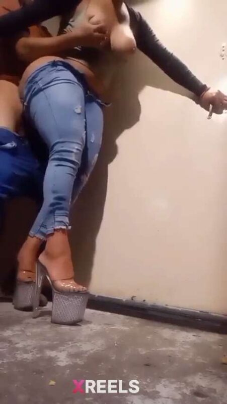 Thumbnail No 4 from Club Girl With Hige Heels Fucked In A Backroom.