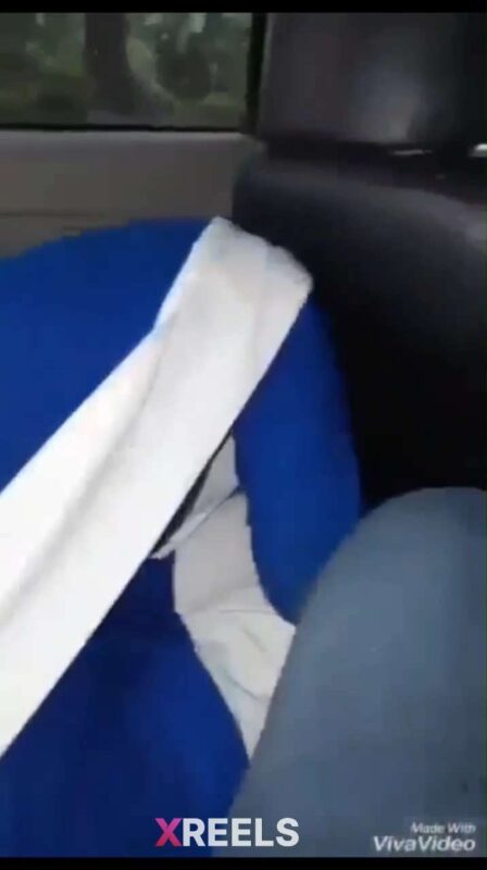 Thumbnail No 7 from Cute Girl Sucking Dick In Car Boyfriend Pressing Boobs After Class In Dress.