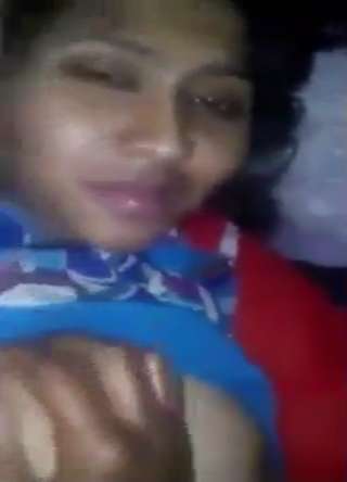 Desi Girl Enjoying Boob Press From Her Boyfriend MMS