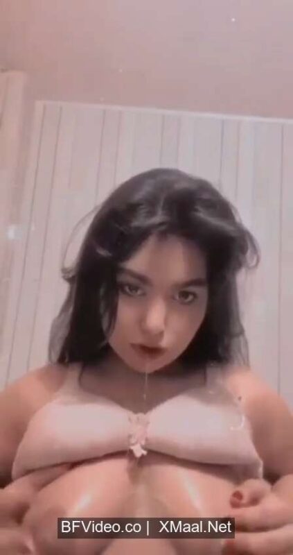 Thumbnail No 10 from Horny Chubby Girl Showing Her Volutous Boobs Video.