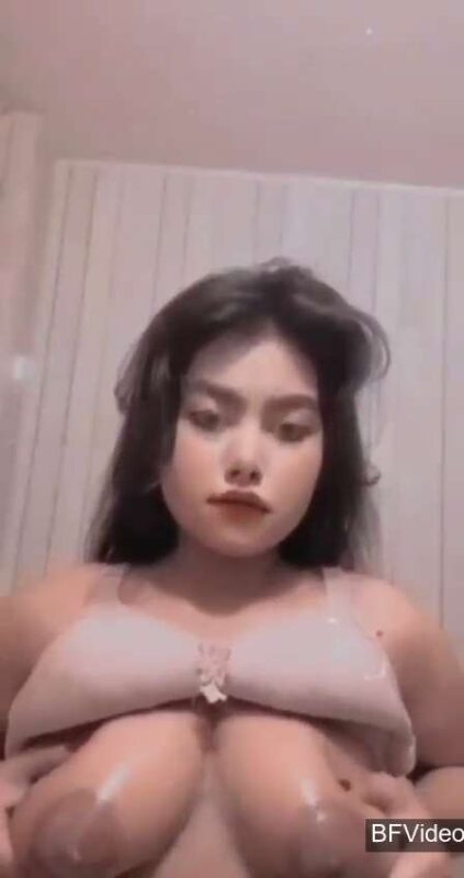Thumbnail No 3 from Horny Chubby Girl Showing Her Volutous Boobs Video.