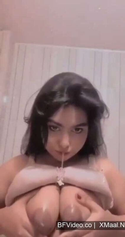 Thumbnail No 7 from Horny Chubby Girl Showing Her Volutous Boobs Video.