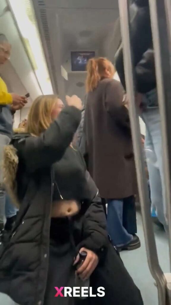 Thumbnail No 10 from Horny Cute Girl Blowing Me On Metro While People Watching.