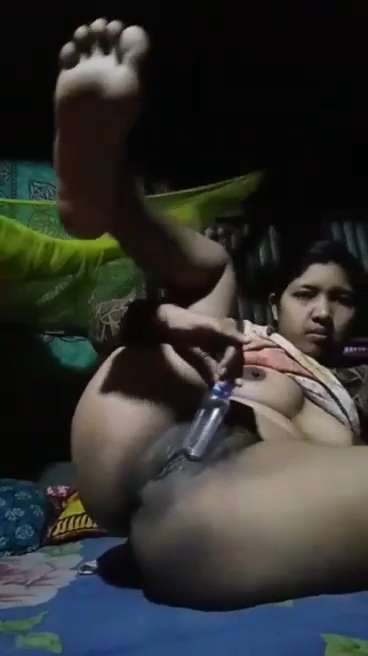 Horny Village Wife Fingering Asshole