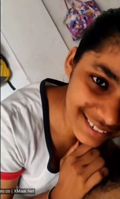 Thumbnail No 2 from Indian Cute Girl Oiling Dick Before Sex Video.