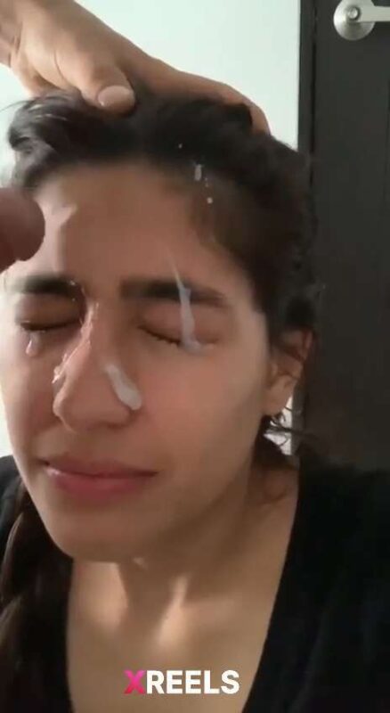 Thumbnail No 8 from NRI Desi Mixed Beauty Getting Cummed On Her Face.