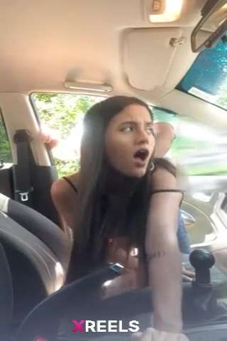 NRI Desi Teen Girl Getting Backshots In The Car By BF