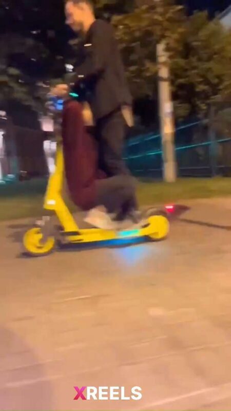 Thumbnail No 1 from Naughty Girl Sucking Off Boy While Riding On A Scooter.
