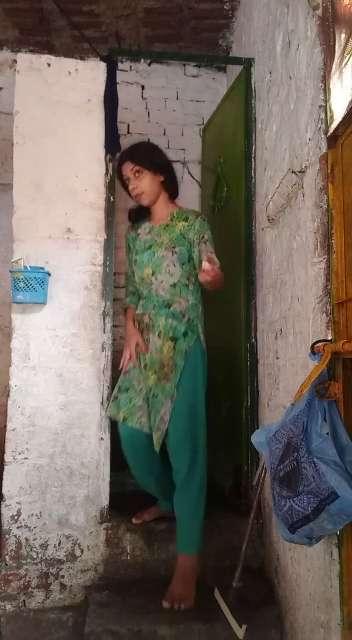 Naughty Indian Village Girl Teasing With A Banana On Cam