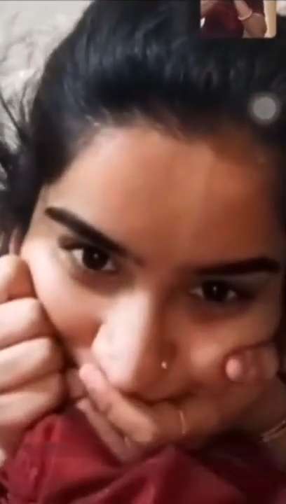 Punjabi Girl Showing Her Cute Big Boobiies On VC