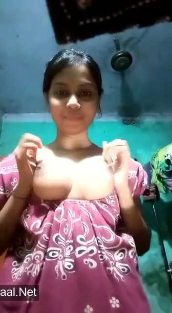 Sweet Bengali Teen Girl Showing Her Big Boobs